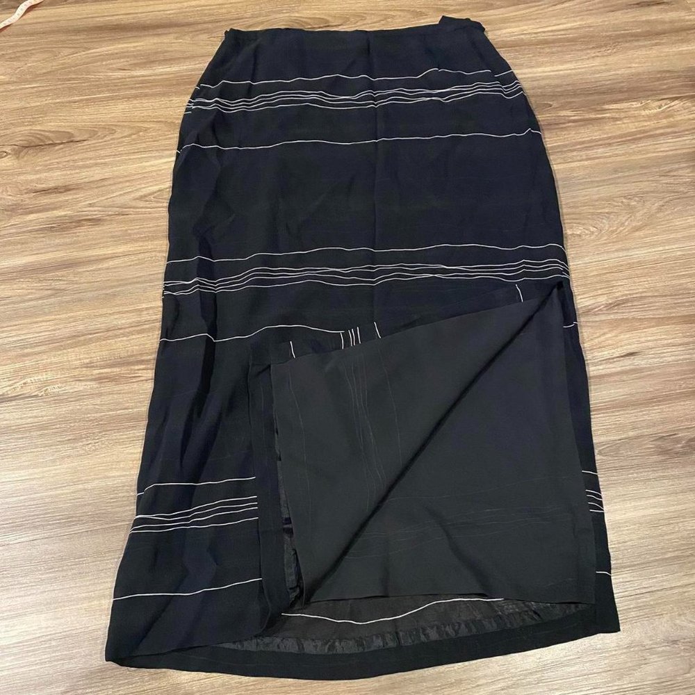 90s maxi skirt with slit size 16